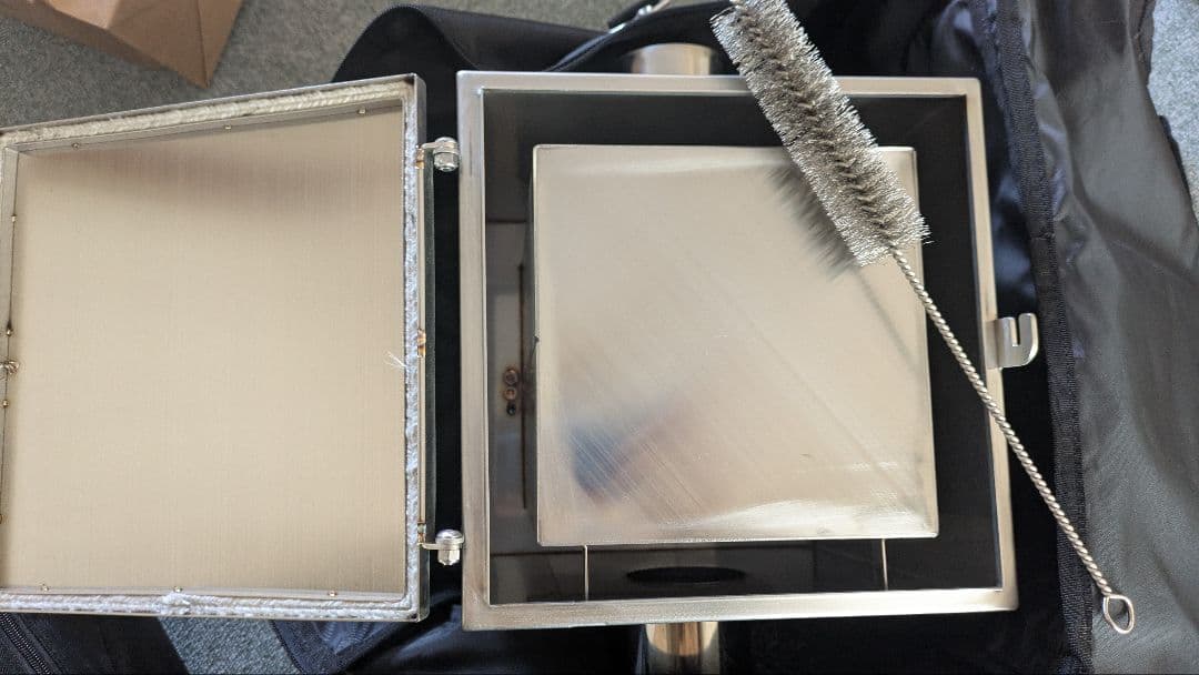 テンマクデザイン　ウッドストーブサイドビューM パイプオーブンセット