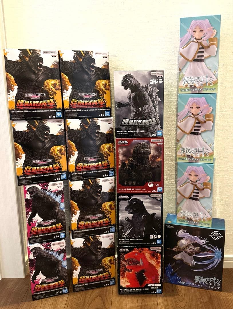 ゴジラ GODZILLA 葬送のフリーレン フィギュア まとめ売り 16点
