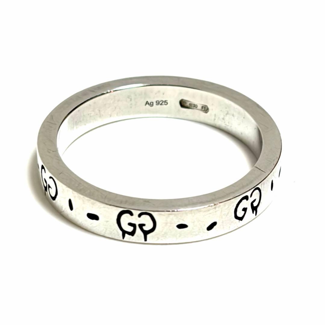 GUCCI リング ゴースト GGロゴ スカル シルバー925 アクセサリー