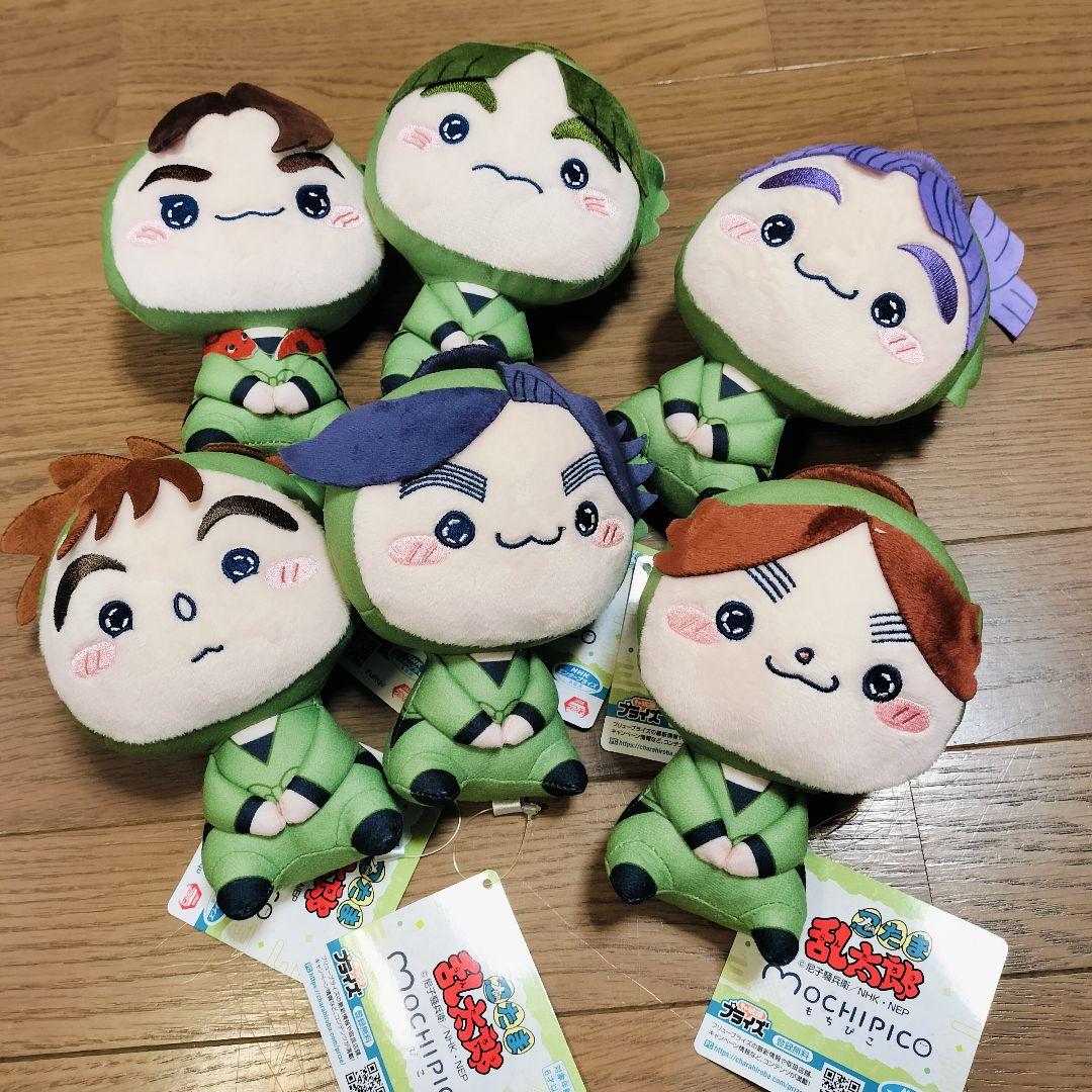 劇場版 忍たま乱太郎 もちぴこぬいぐるみ 全6種コンプリートセット