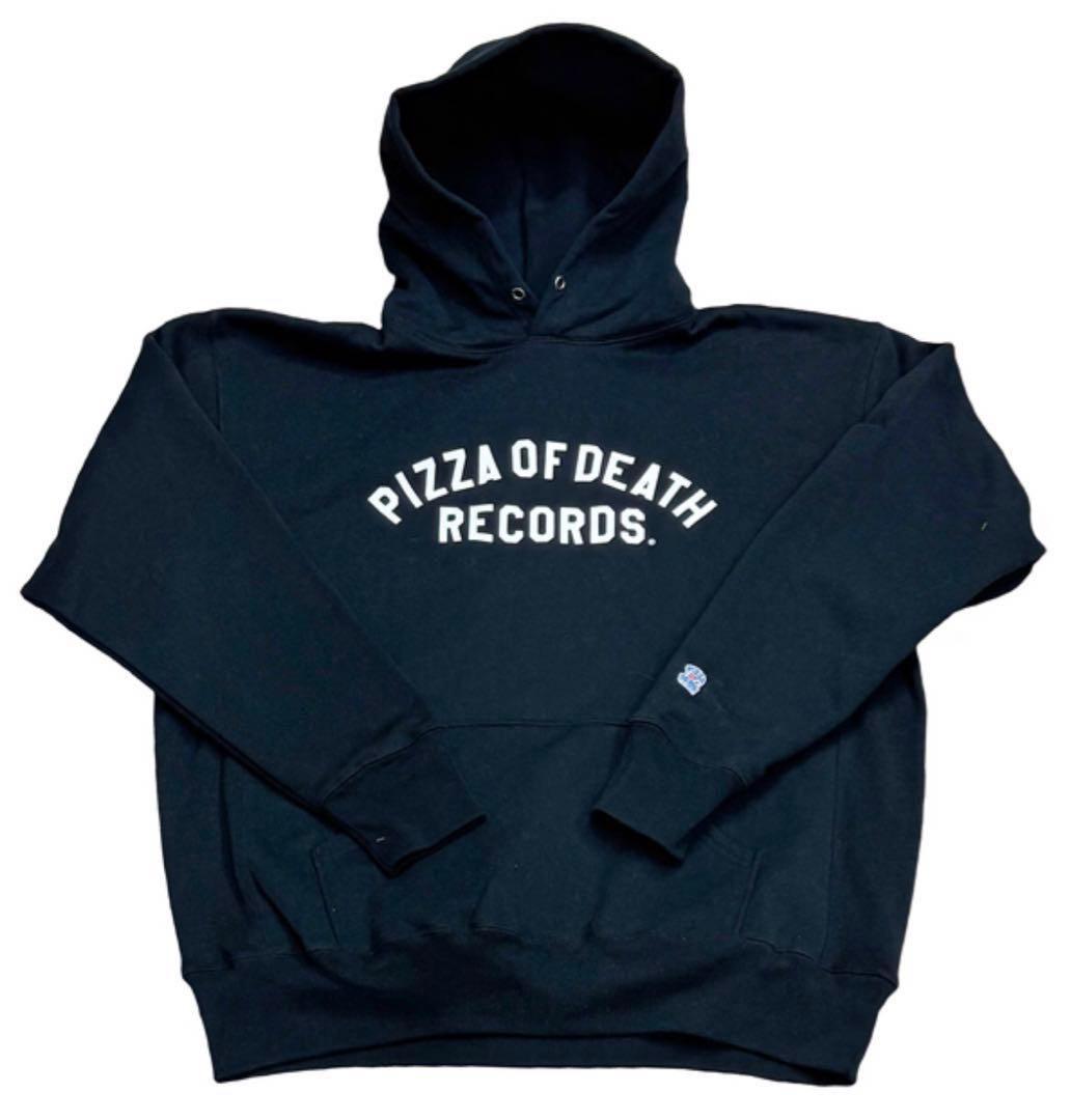 PIZZA OF DEATH RECORDS パーカー 黒 - メルカリ