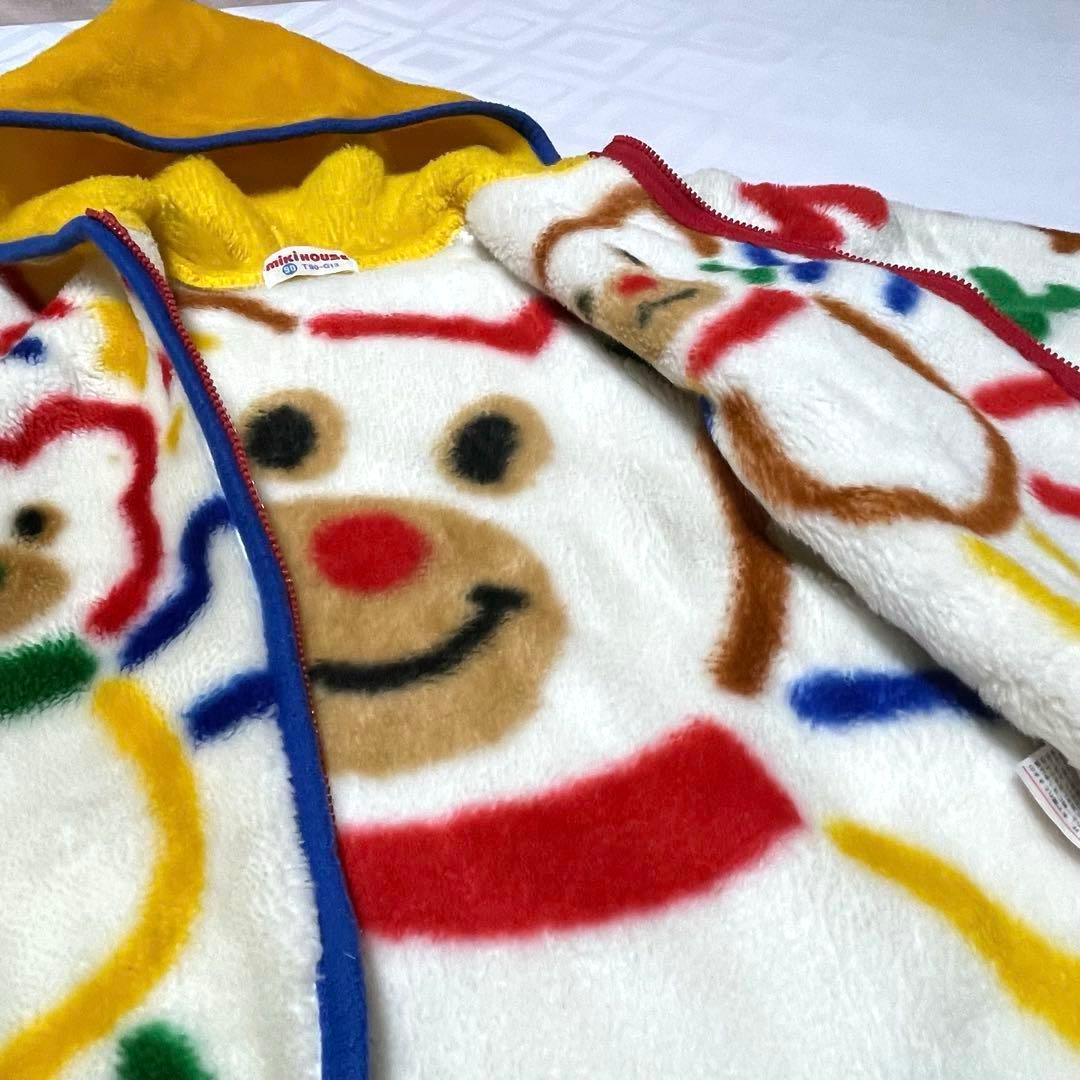 【美品】ミキハウスボアジャケット90 アウター　コート