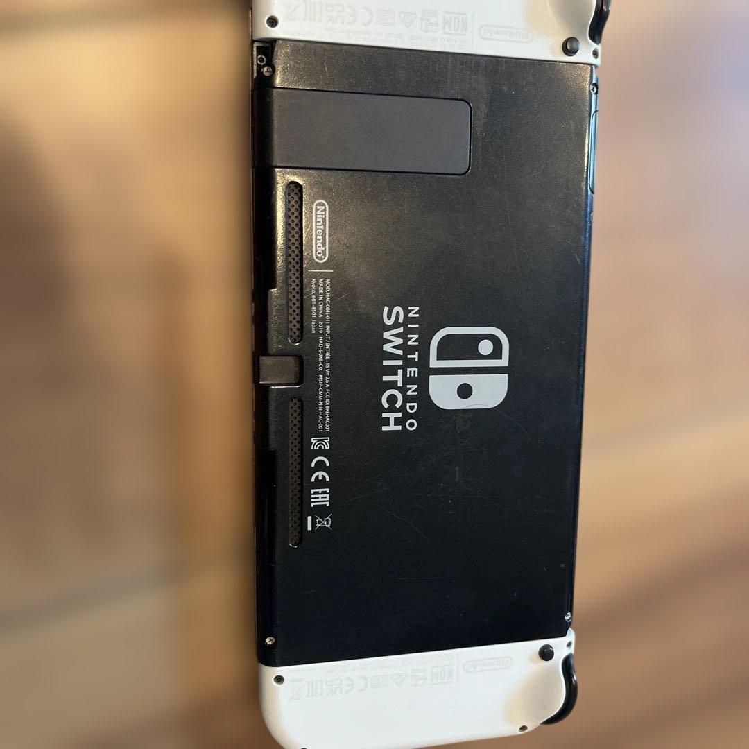 Nintendo Switch ホワイト/グレー 本体のみ　ジャンク