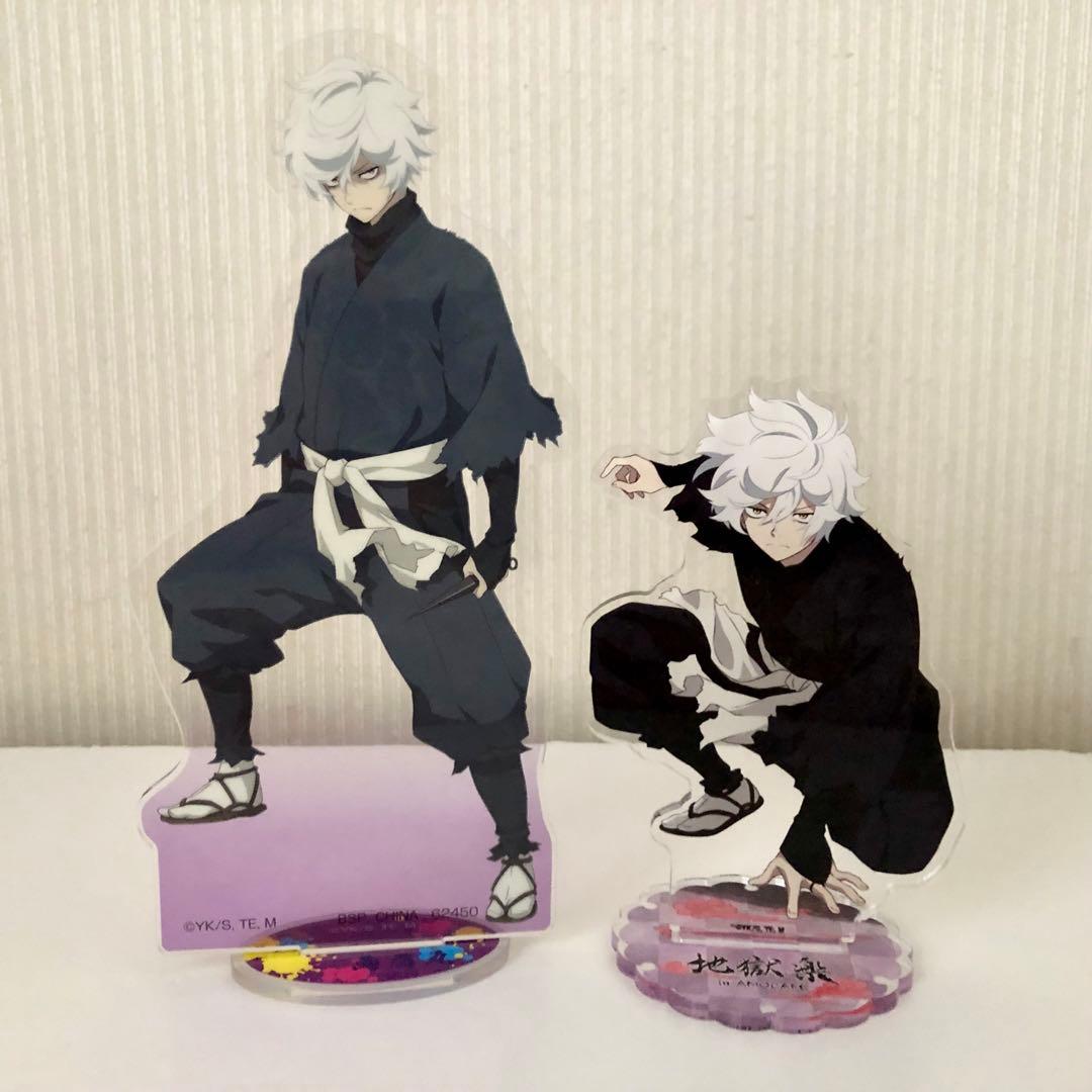 地獄楽 画眉丸 るかっぷ アクリルスタンド キーホルダー ちびぐるみ 極楽湯