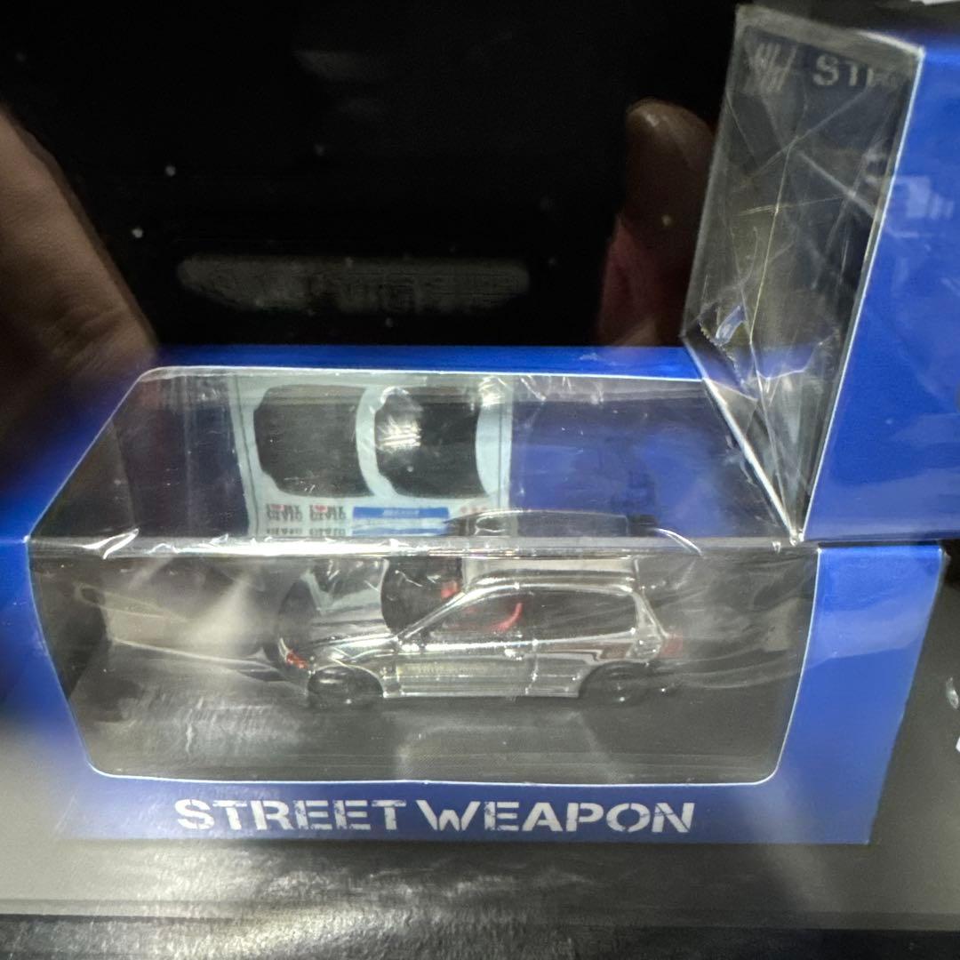 1/64 Street Weapon ホンダ シビック EG6 六台セット