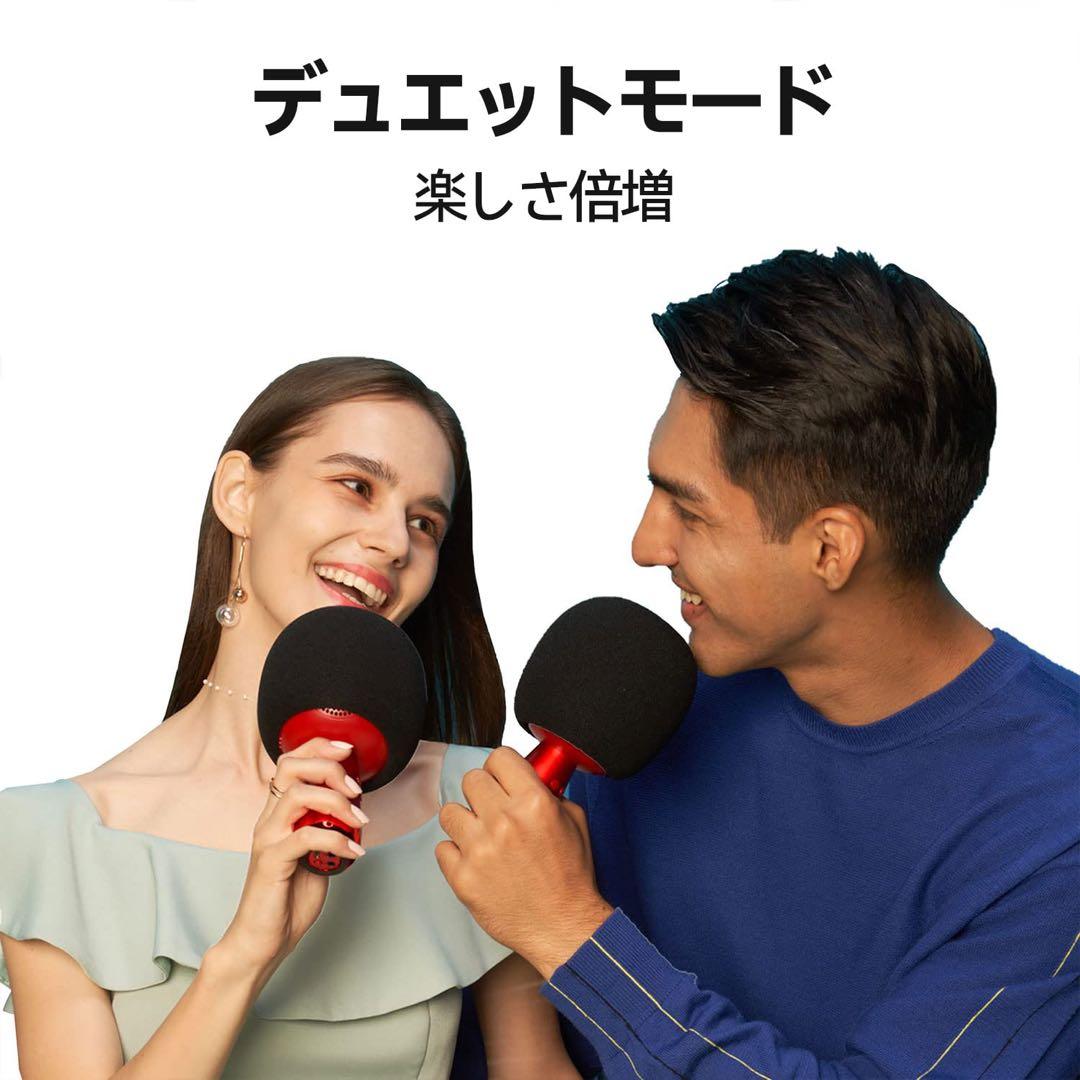 新品❤️ CALF カラオケマイク ワイヤレスマイク Bluetoothマイク