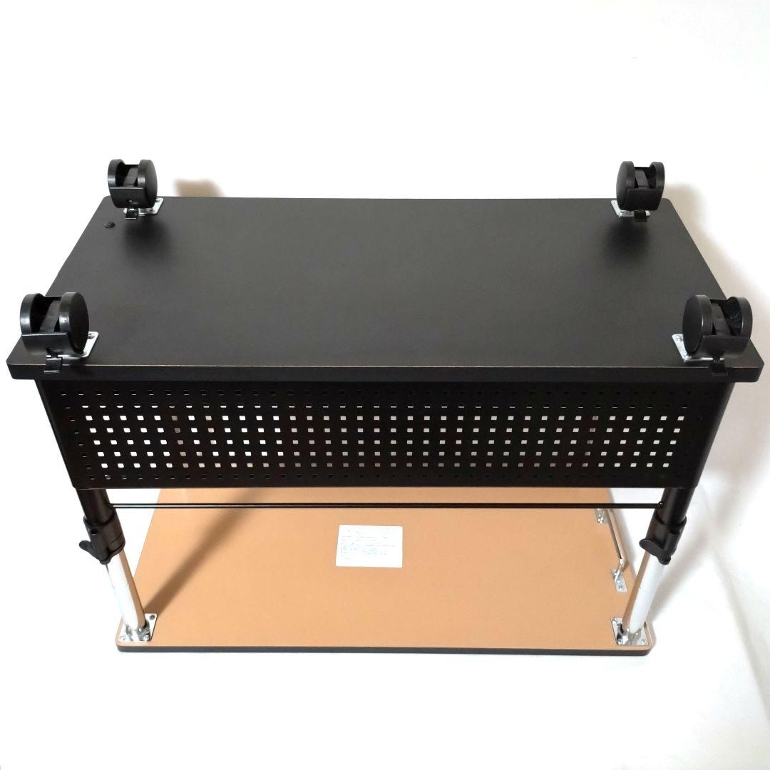 Bauhutte　昇降式Ｌ字デスク　ロータイプ　BHD-670LBHP-S100