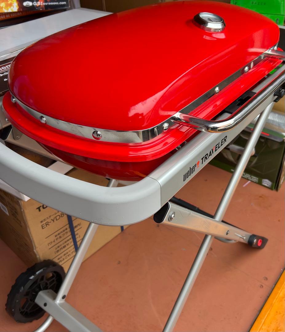 【未使用】Weber Traveler トラベラーガスグリル バーベキューコンロ