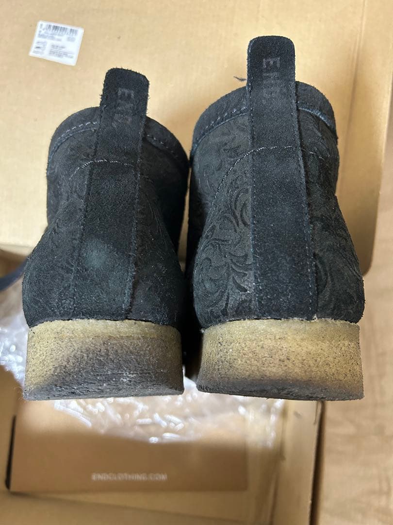 ワラビー　CLARKS ✖︎ END. クラークス　エンド　 モカシン　ブーツ