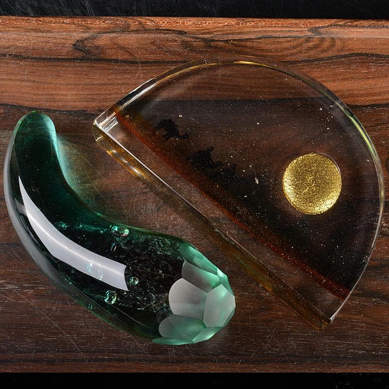 ガラス工芸 グラス タンブラー 置物など 5点まとめて V R6830