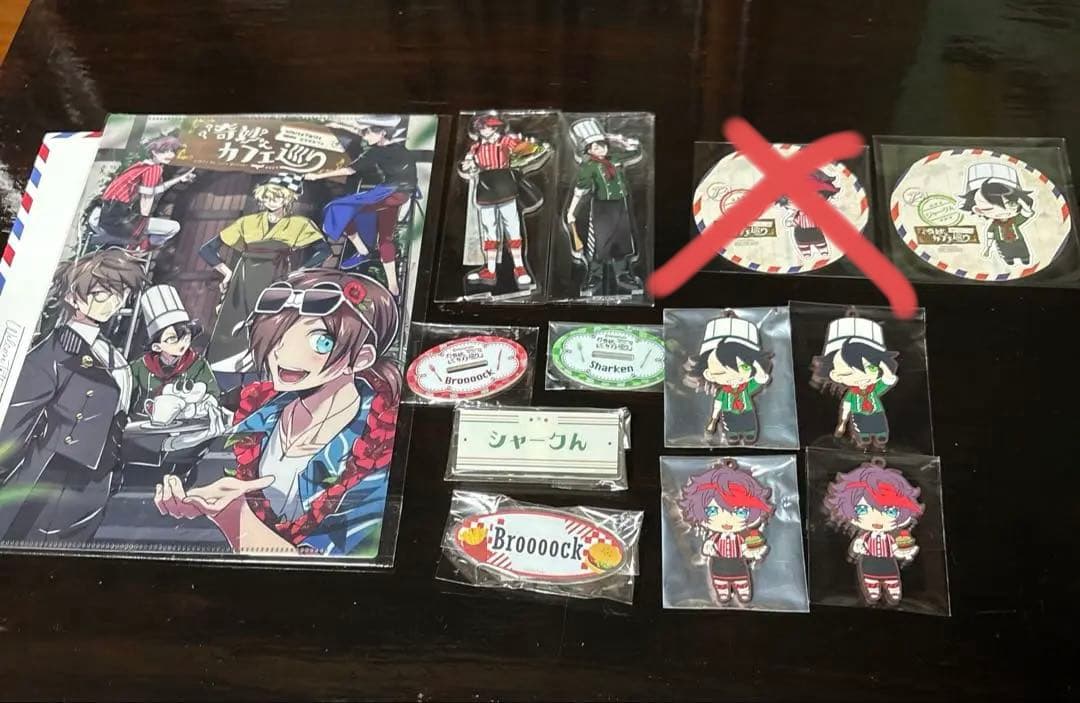 ワイテルズ 奇妙なカフェ巡り アクスタ アクリルバッジ 他 アクリル