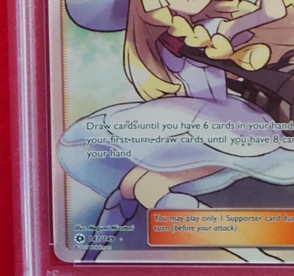 【PSA10】帽子リーリエ SR 英語 147/149 #609