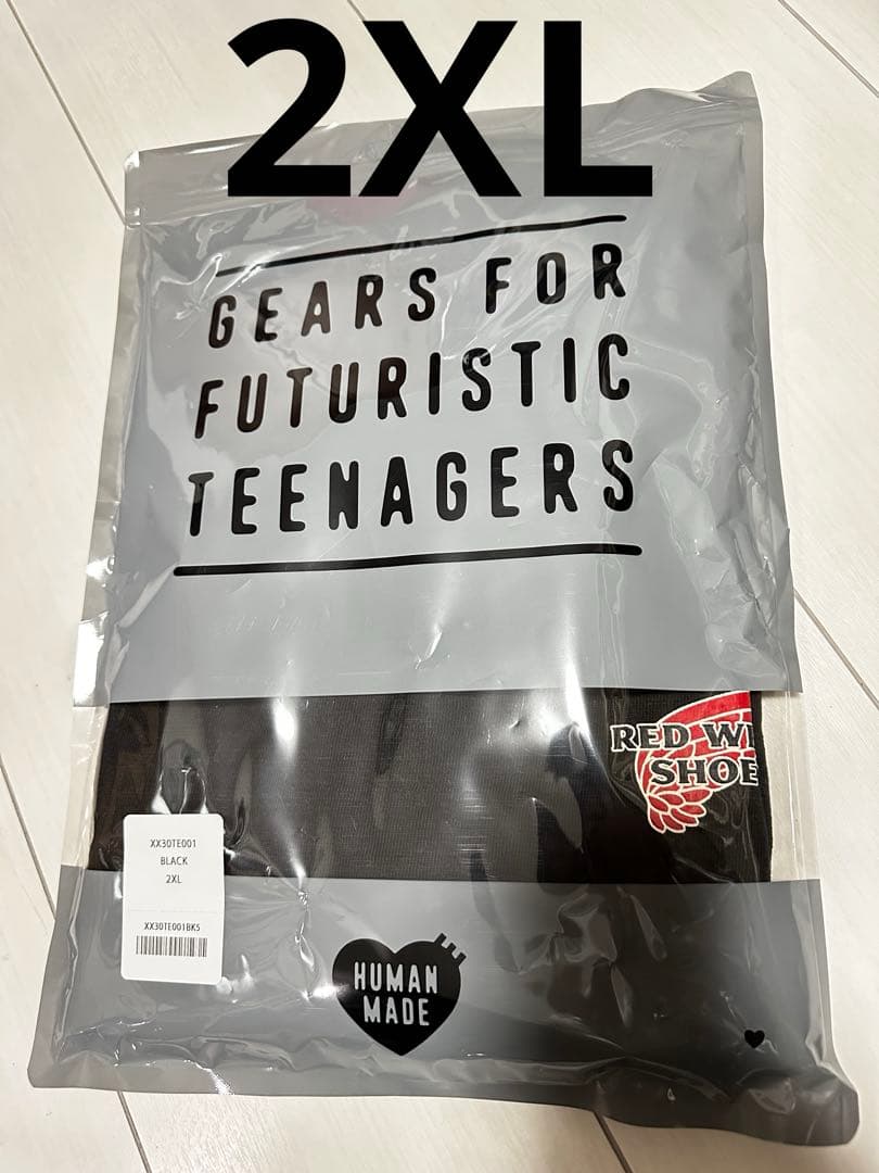 トップス HUMAN MADE x RED WING T-Shirt Black 2xl トップス HUMAN MADE x RED WING T-Shirt Black 2xl HUMAN MADE