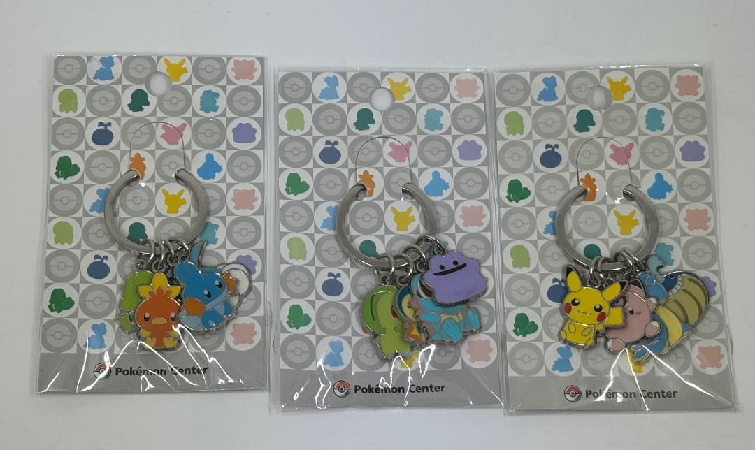 ポケモン　4連キーホルダー