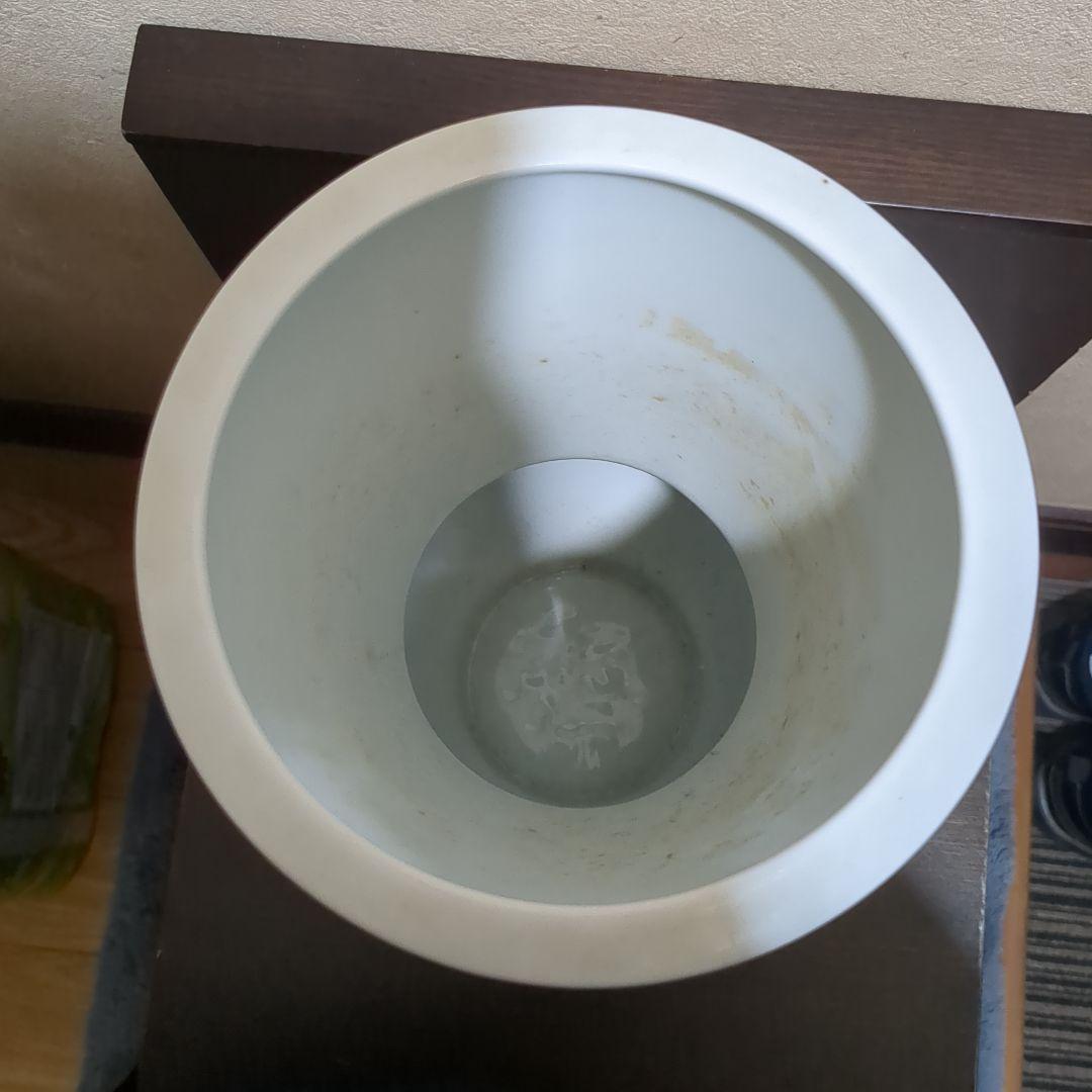 九谷焼 花瓶 山上義正 染付山茶花