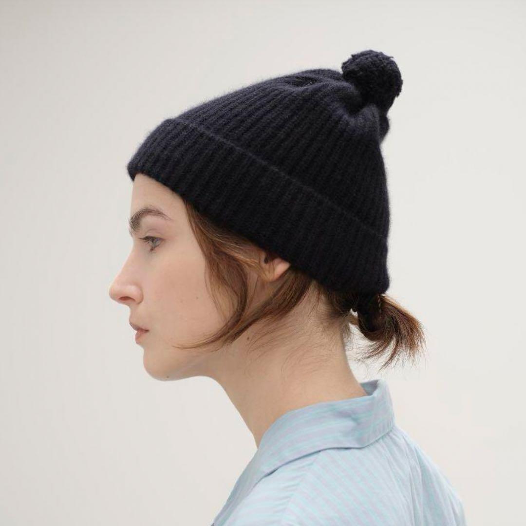AURALEE | オーラリー ベビーカシミアニットキャップ