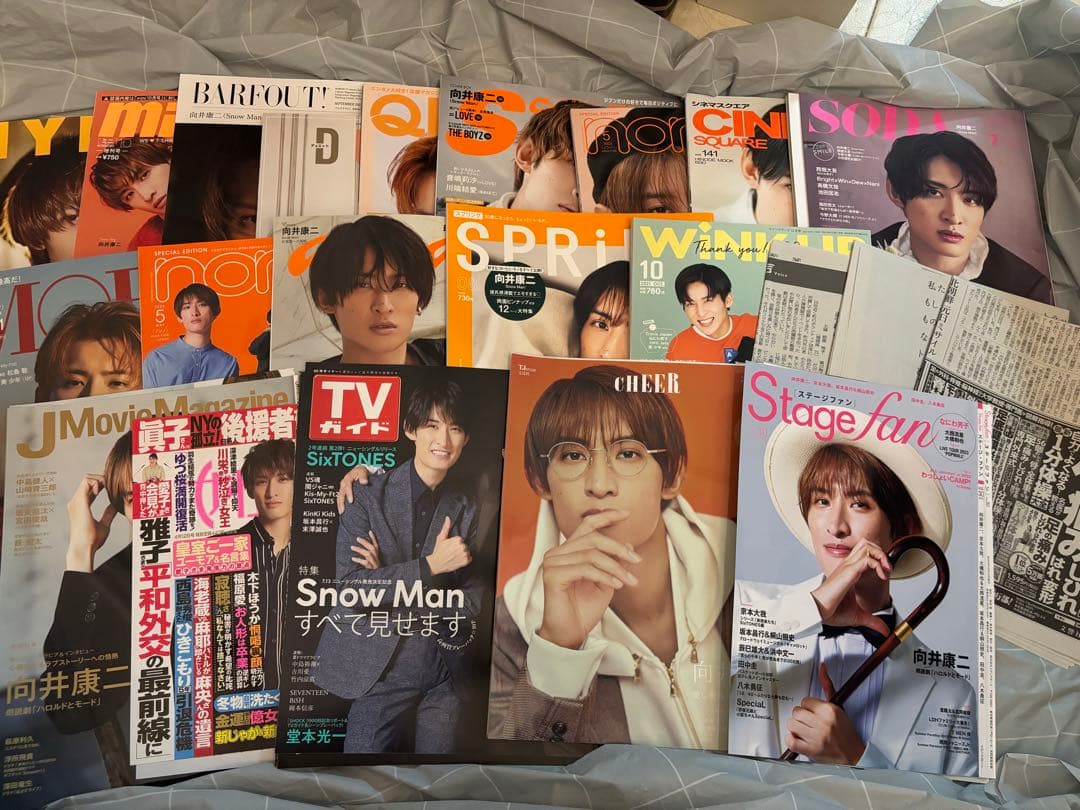 向井康二 缶バッジ まとめ売り 痛バ SnowMan 向井康二 缶バッジ まとめ