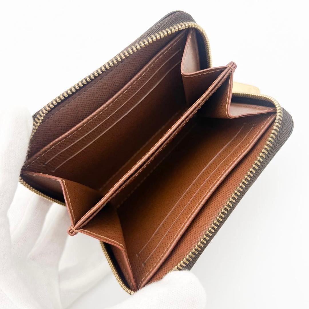 【美品】ヴィトン モノグラム ジッピーパース ラウンド 財布 ケース