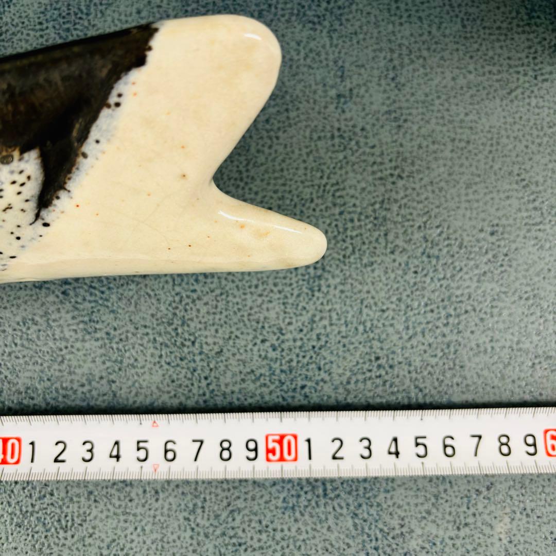 美濃焼　鯉　水野守山　置物　大小セット