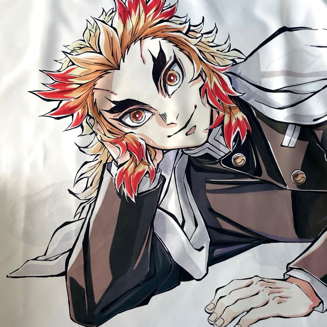 鬼滅の刃　ufotable コミケ　C104 煉獄杏寿郎　等身大　布製ポスター