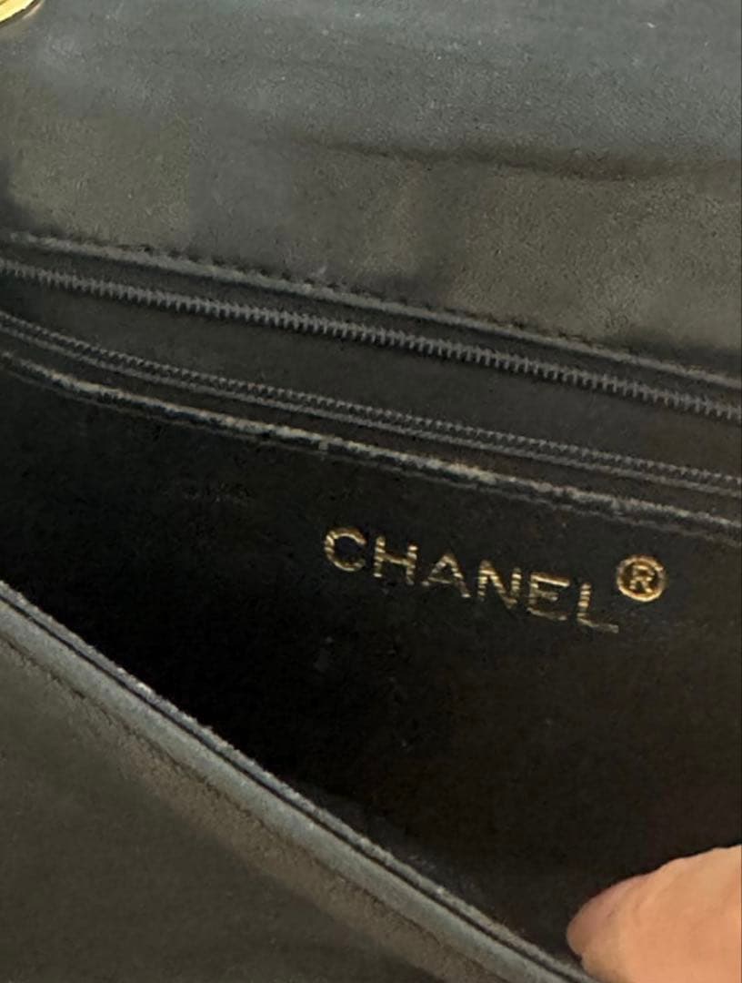 【正規品】CHANEL チェーンショルダーバッグシリアルカード有