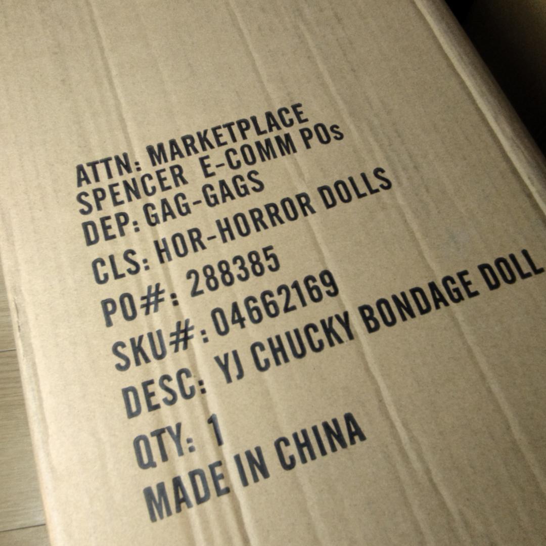 縛られたチャッキー ドール seed of chacky 人形 種 花 I0Sq