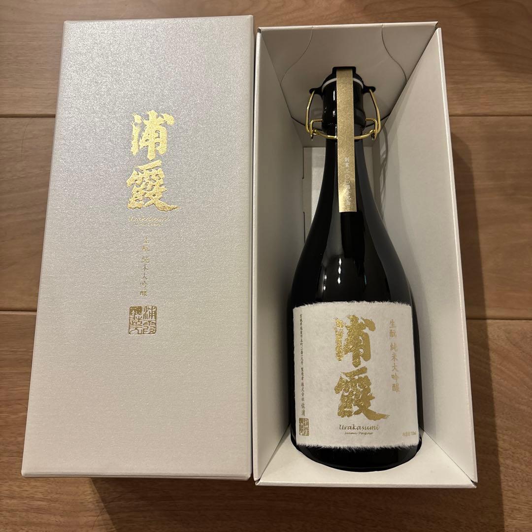 浦霞 純米大吟醸 720ml 創業300周年記念 浦霞醸造元 創業300周年記念！こだわり抜いたプレミアム限定酒