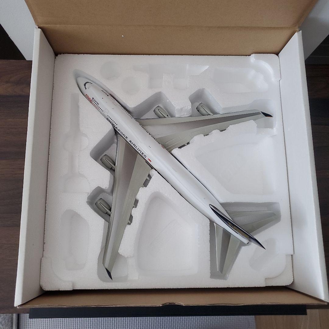 レア】インフライト 1/200 シンガポール航空 747-400 1000号機の通販は