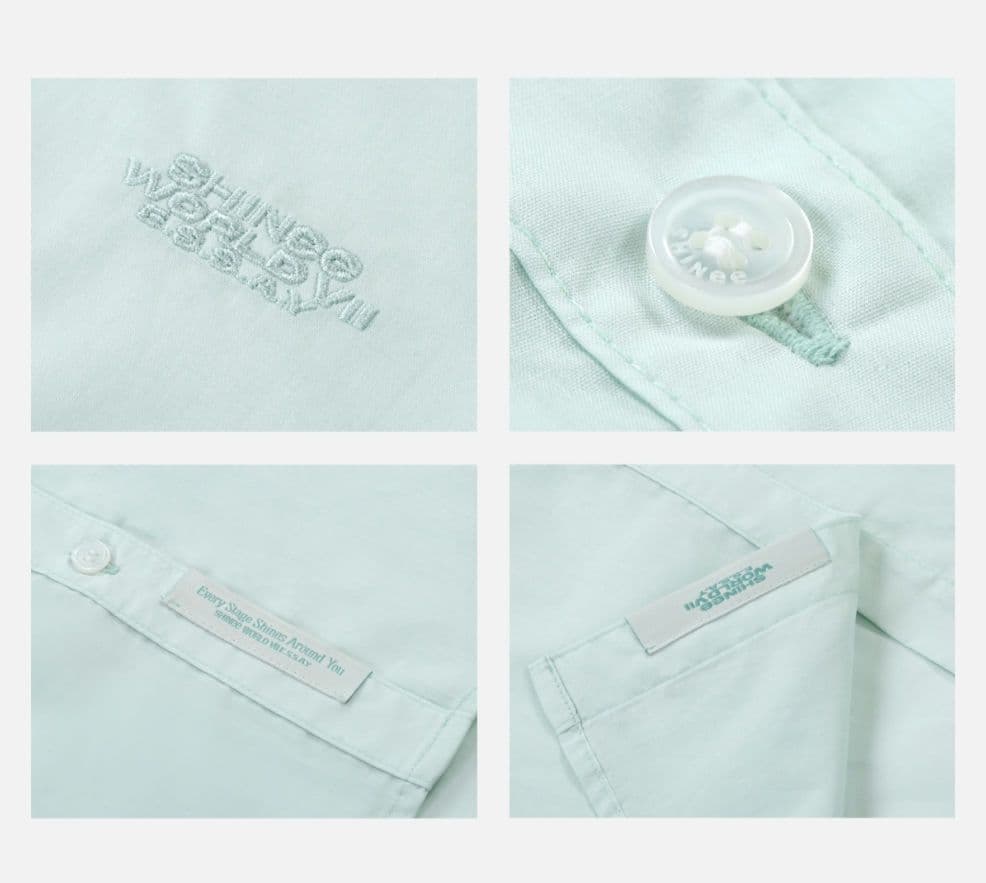 SHINee WORLD Ⅶ　OverSized Shirt　スローガン付き