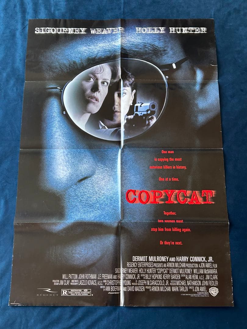 中村憲之 さくらんぼ シルクスクリーン 大型 横長 青色 ポップ モダン