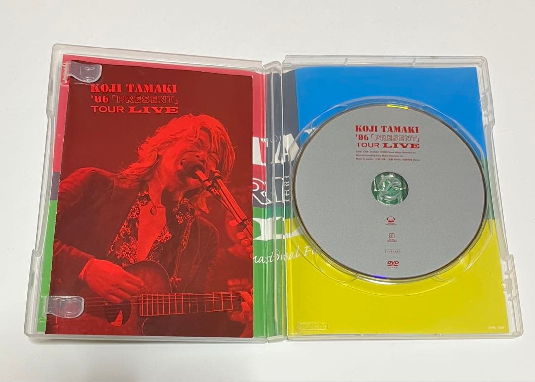 玉置浩二 06 PRESENT TOUR LIVE DVD - メルカリ