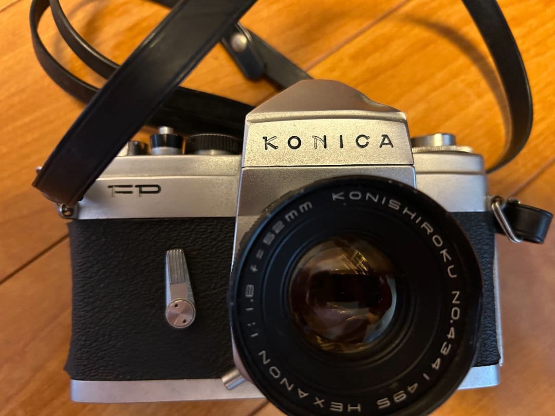 希少・金属ボディ】KONICA FP + HEXANON 52mm F1.8 - メルカリ