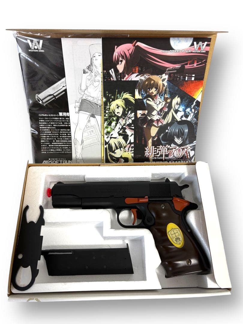 ☆美品　緋弾のアリア　AA ガバメント　ブラックモデル