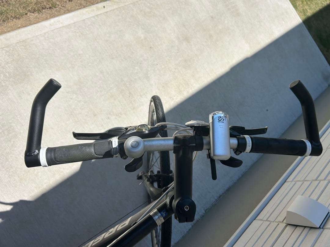 手渡し限定】Precision クロスバイク Sports ブラック ポンプ付