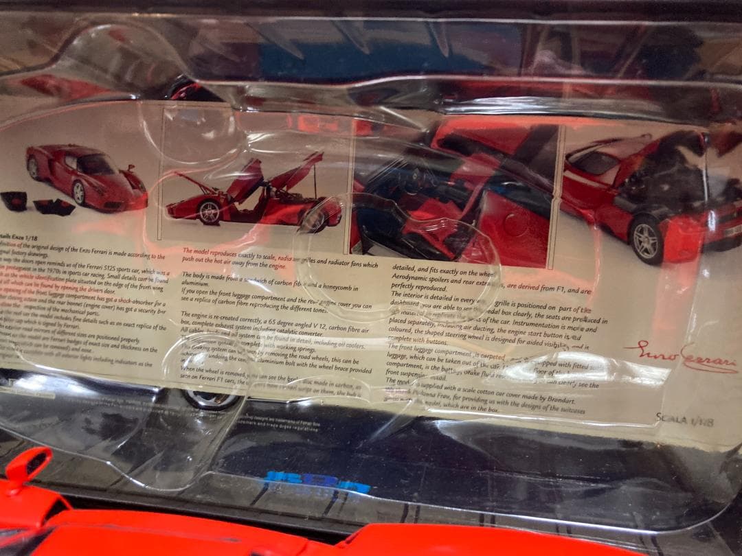 1/18 BBR エンツォフェラーリ ロッソコルサ（ミハエル・シューマッハ