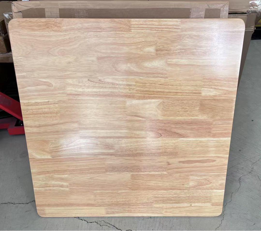 ダイニングテーブル オック無垢木製カフェテーブル 2人 4人掛け 高め