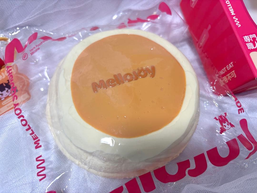 【人気】 mellojoy スフレ プレーン スクイーズ メロジョイ 贅沢スフレ