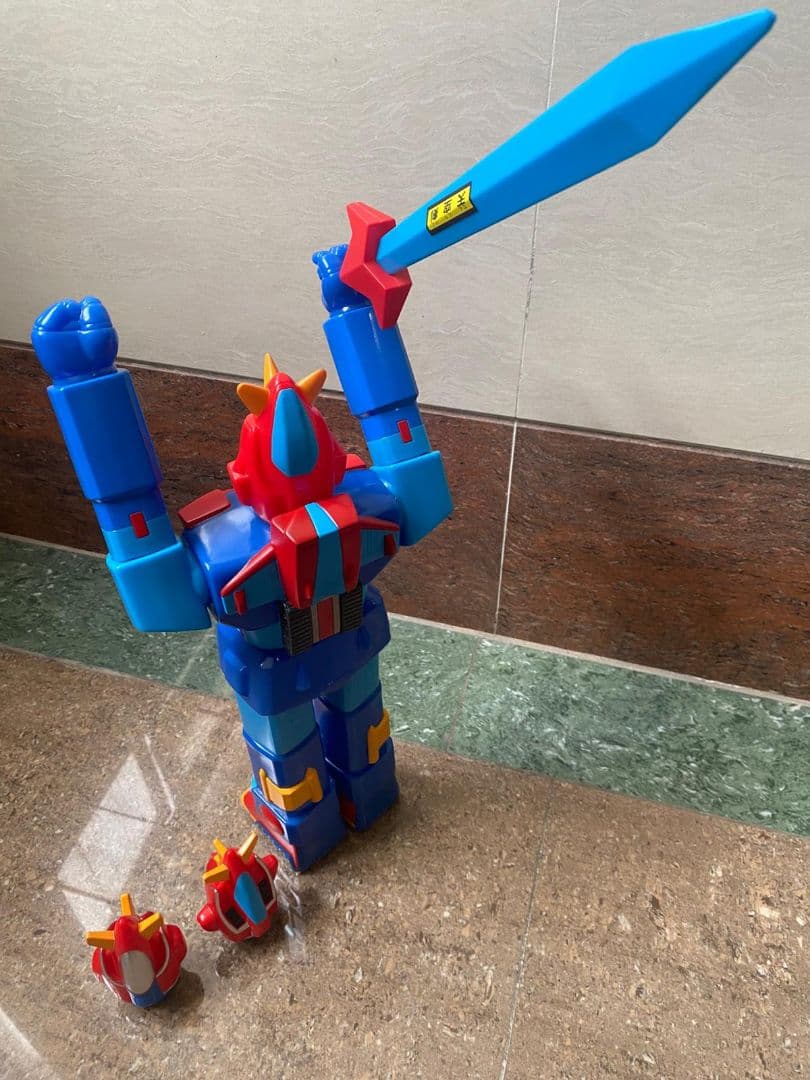 超希少 旧バンダイ 超電磁マシーン ボルテスV 38cm