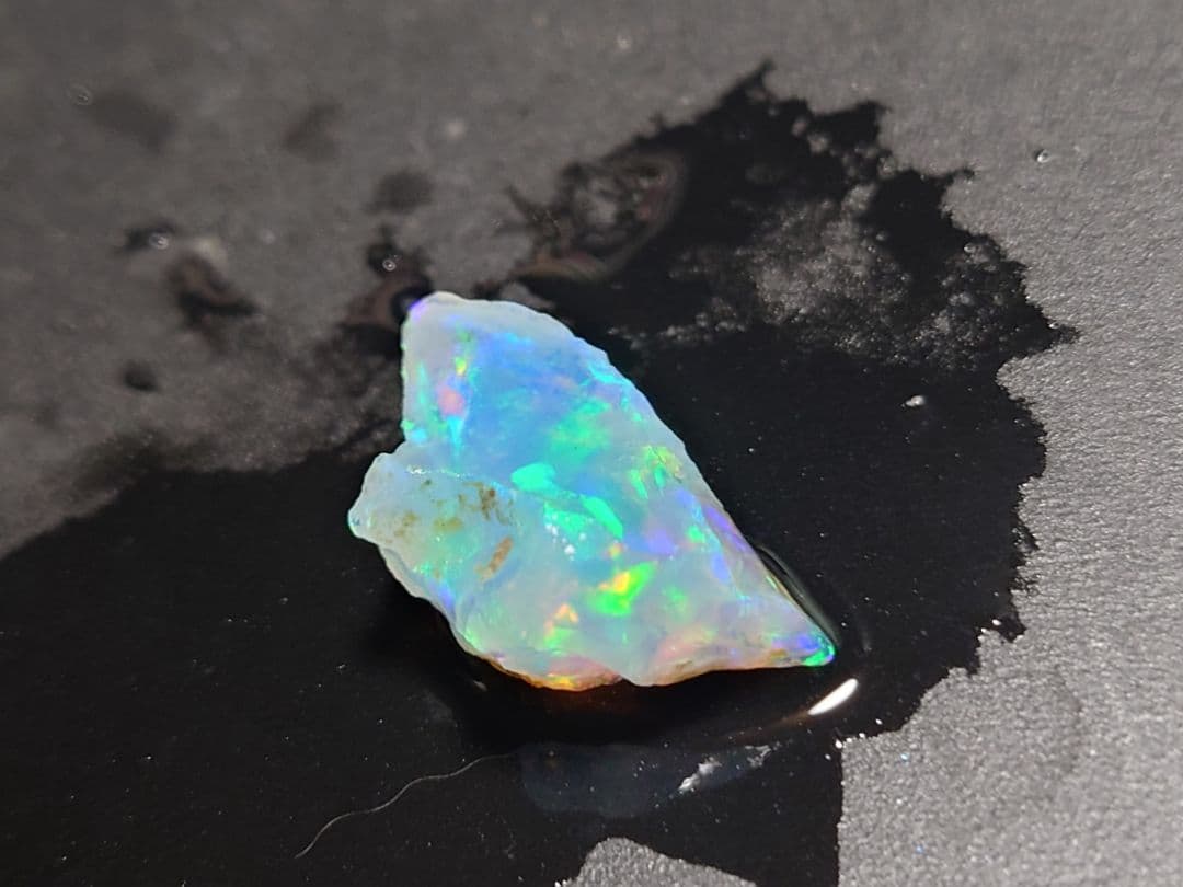 エチオピアウェロ産 チョーク オパール 原石 鉱物標本