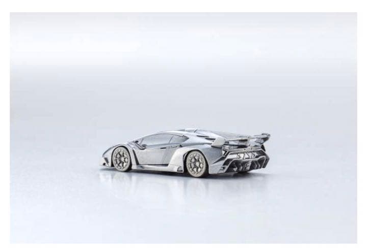 京商、世界最小1/150スケールの「ランボルギーニ ヴェネーノ」ミニカー