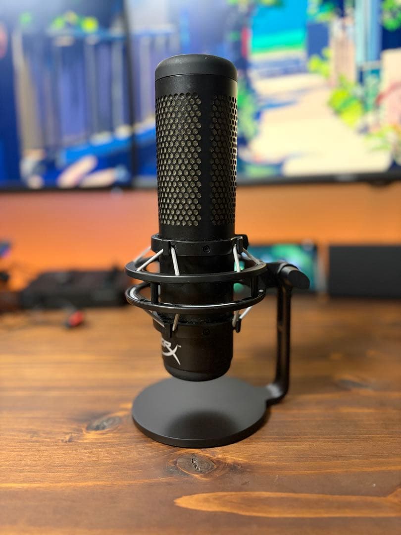 HyperX QuadCast S ブラック USBマイク 付属品完備