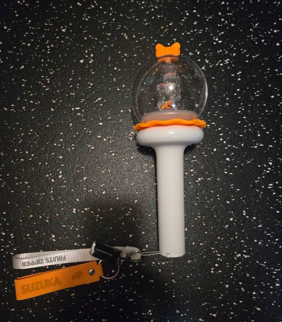 FRUITS ZIPPER ペンライト 鎮西寿々歌 カスタム付き