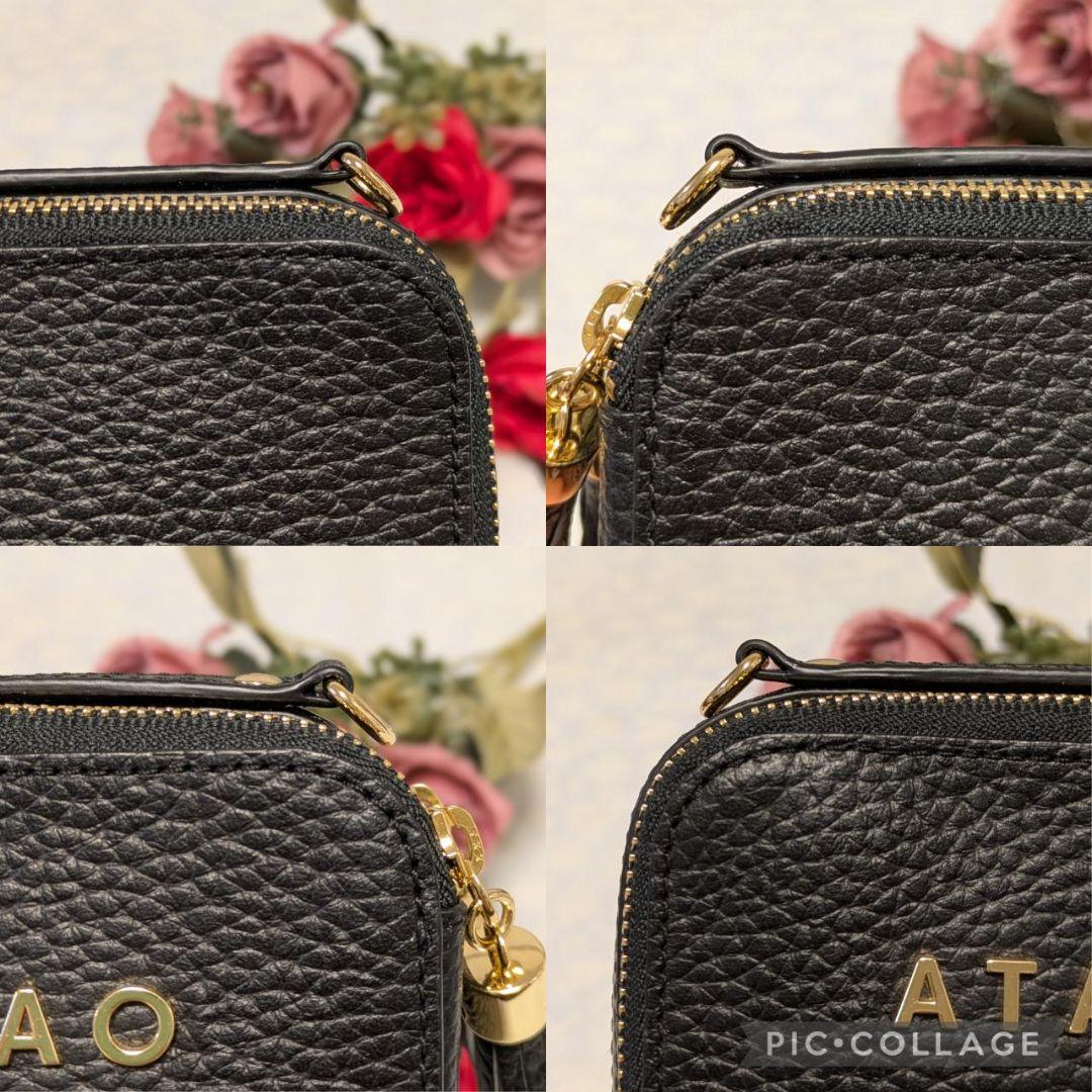 【未使用に近い】ATAO　❤️アミュレット・ケリー❤️　ブラック/ゴールド