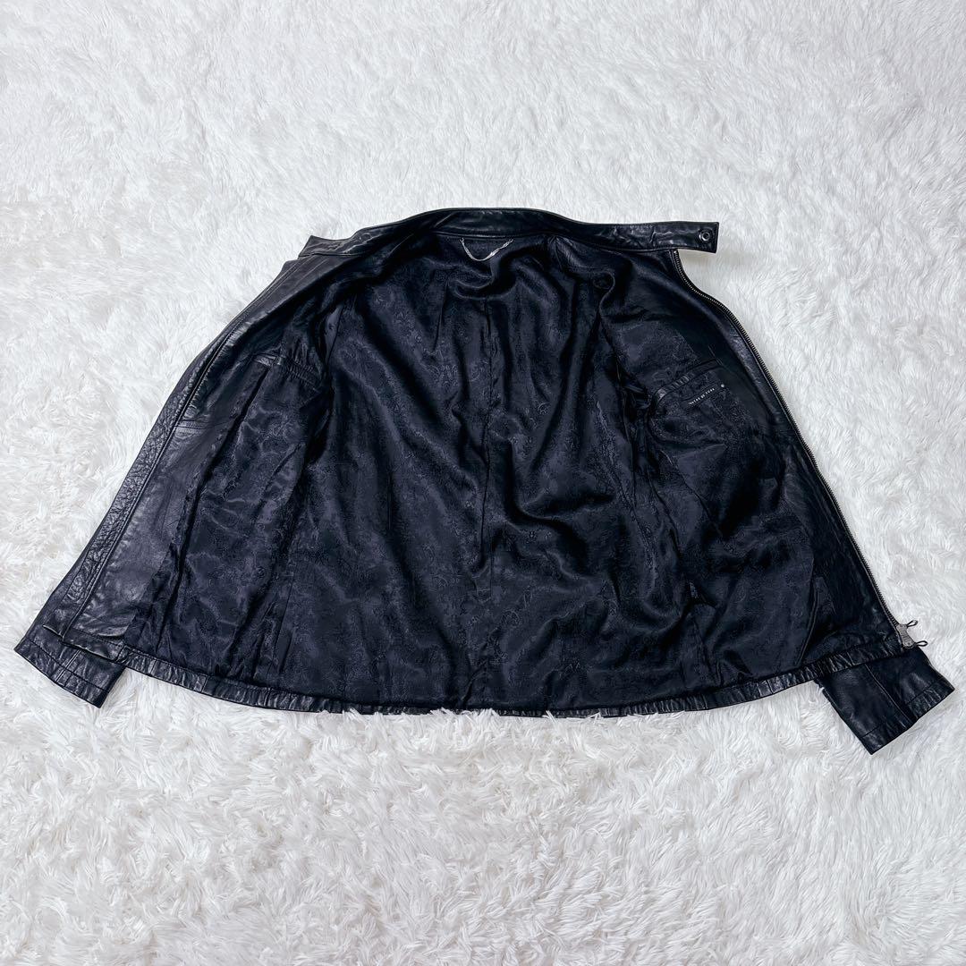 希少！ ゴスタールジフーガ 馬革 シングルライダースジャケット y2k 00s