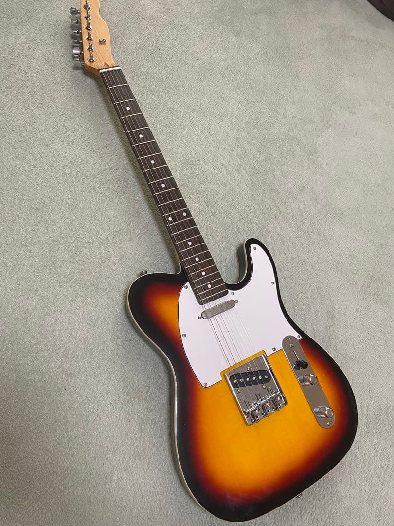 テレキャスター サンバースト　バインディング加工 テレキャスター サンバーストバインディング加工