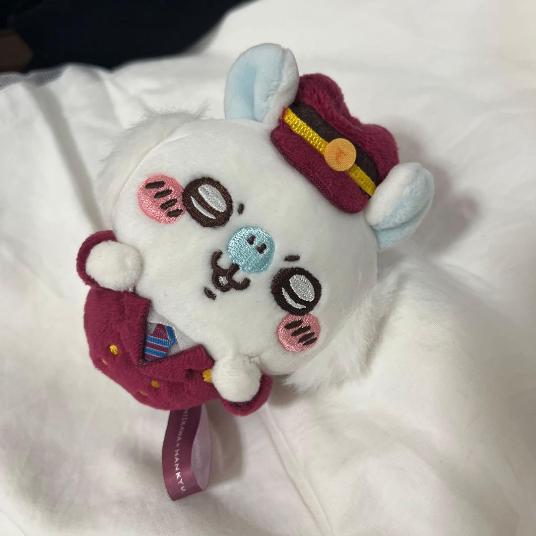 ちいかわ 阪急電車 マスコット モモンガ