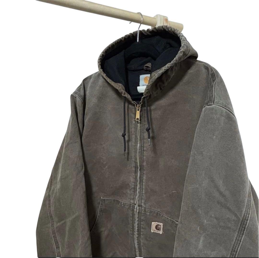 Carhartt ブラウン アクティブジャケット 90s