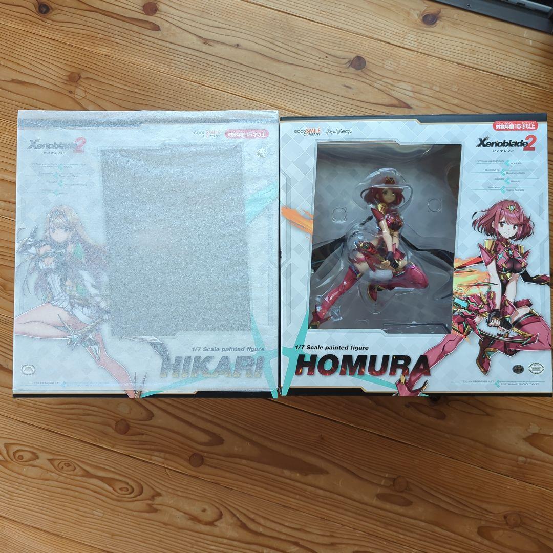 新品未開封 ゼノブレイド2ホムラヒカリ 1/7スケールフィギュア 2体セット