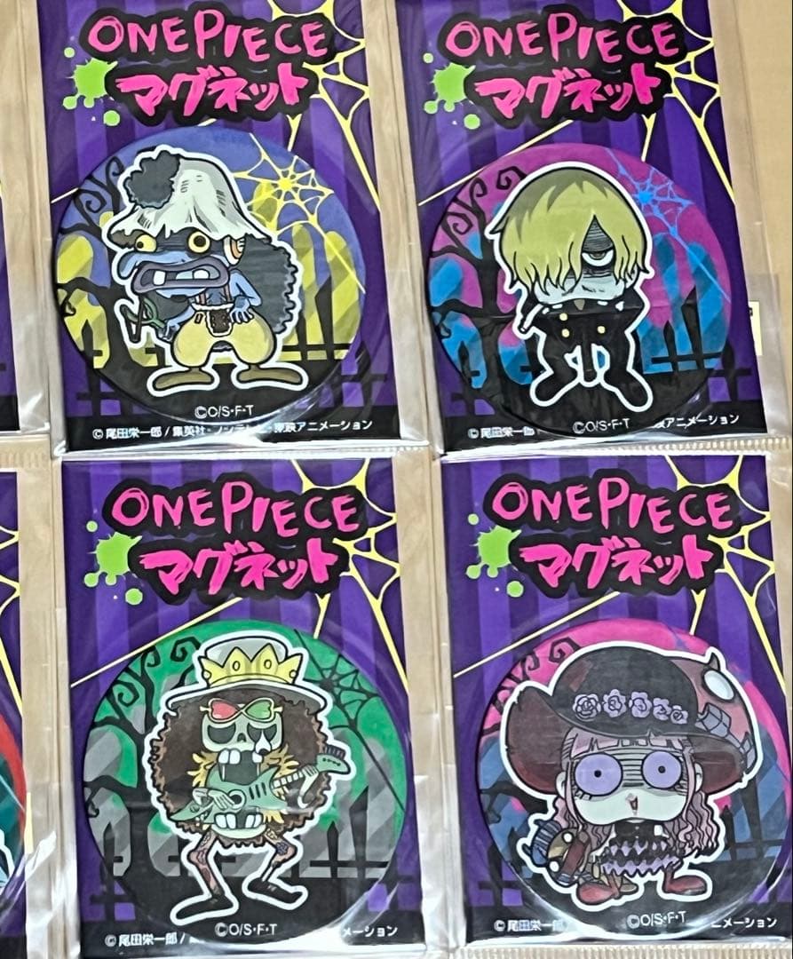ゾンビ マグネット ワンピース 麦わらストア限定 20種セット ONEPIECE