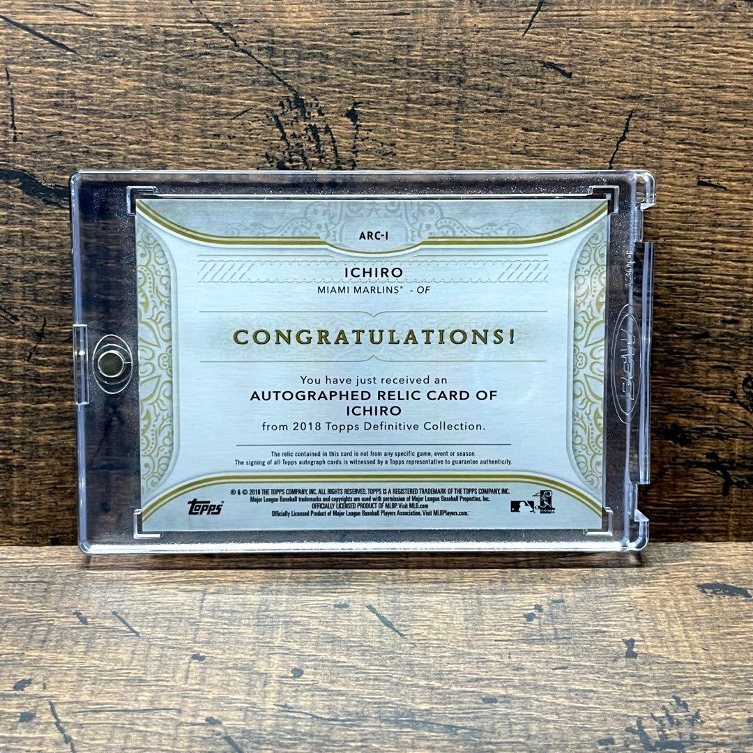 激レア イチロー 青ジャージ 直筆サインカード 世界5枚限定
